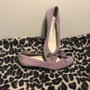 Salvatore ferragamo boutique suede dress shoes